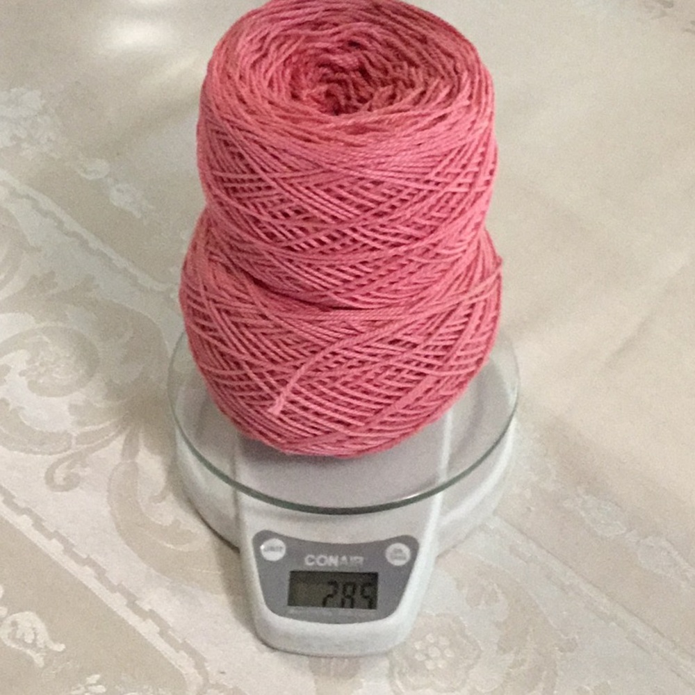 BIWA Yarn imported from Crystal Palace Yarns IN a Beautiful Pink